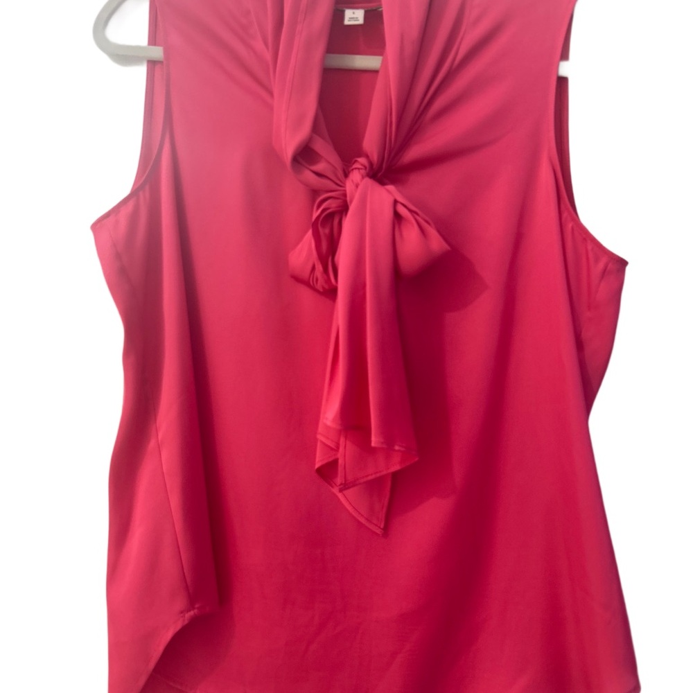 Bar III Elegant Pink Sleeveless Blouse